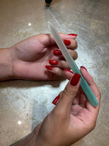 Lime à Ongles En Verre