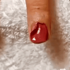 Gel removal  clips -  Hands